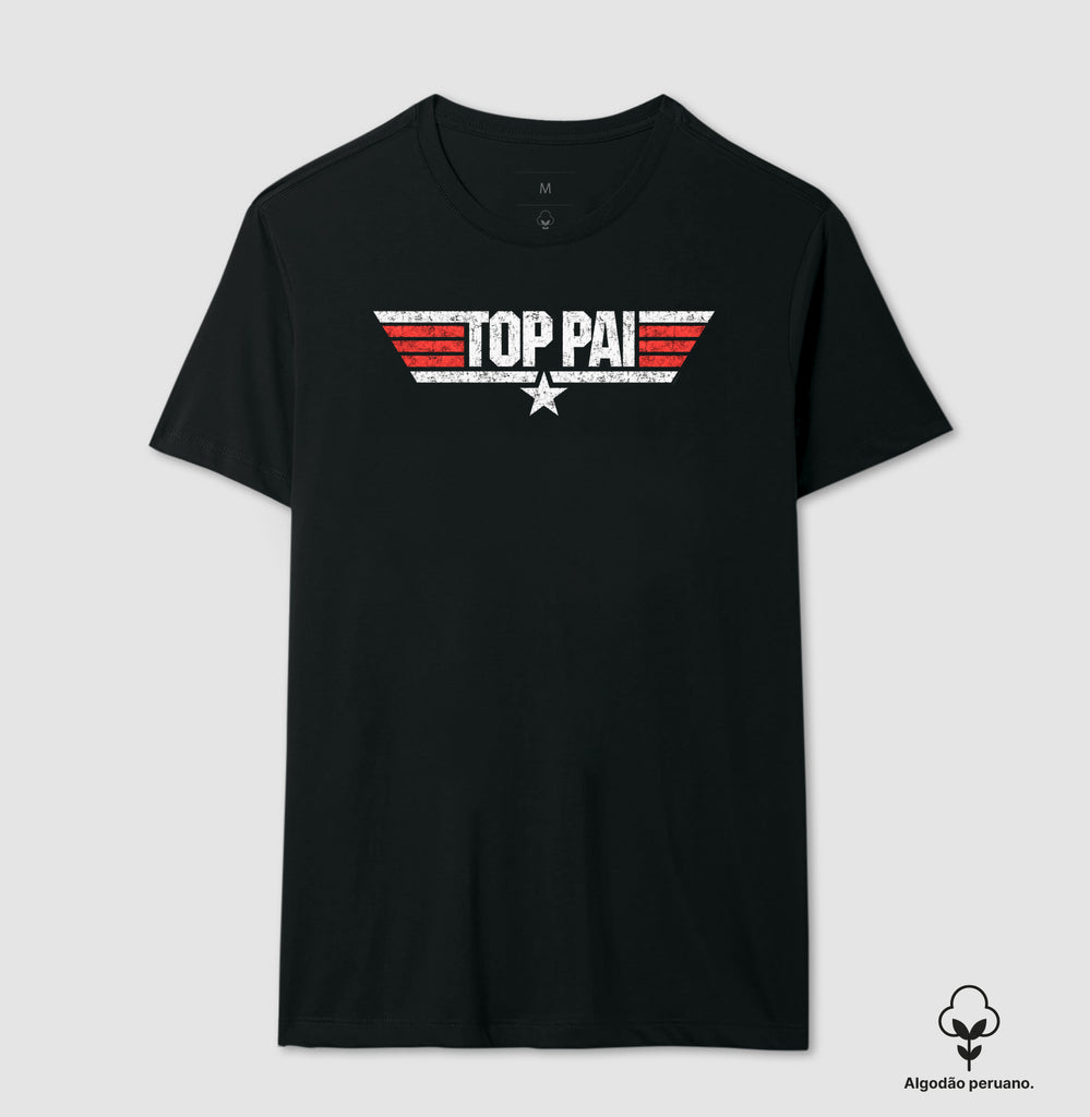 Camiseta TOP PAI Ases do Lar Algodão Peruano