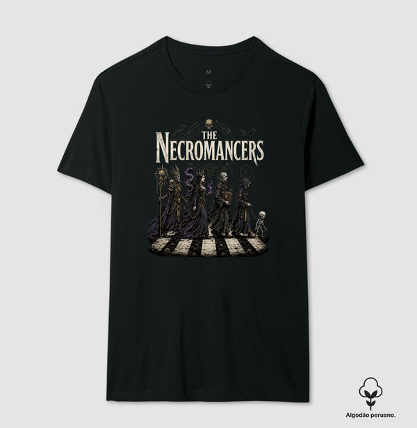 Camiseta RPG The Necromancers Algodão Peruano