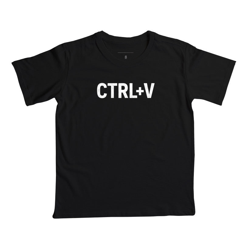 Camiseta Infantil CTRL+V