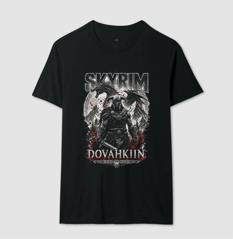 Camiseta Skyrim Dovahkiin