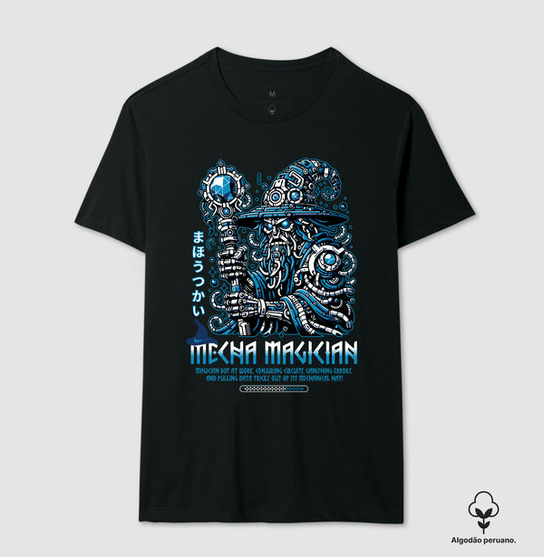 Camiseta Mecha Magician Algodão Peruano
