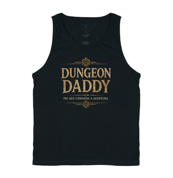 Camiseta RPG Dungeon Daddy Pai Que Comanda