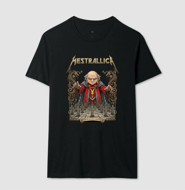 Camiseta RPG Dungeon Master Mestrallica