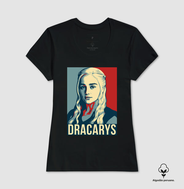 Camiseta Dracarys Algodão Peruano