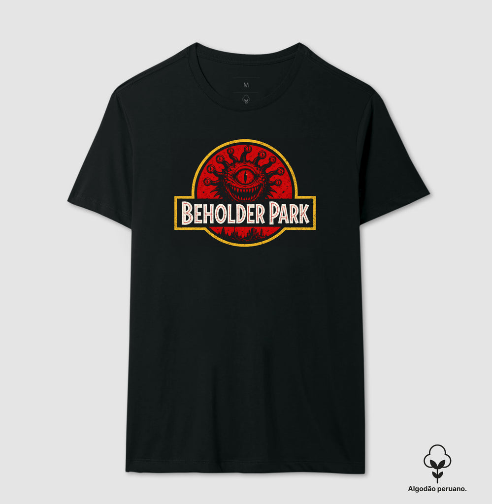 Camiseta RPG Beholder Park Algodão Peruano