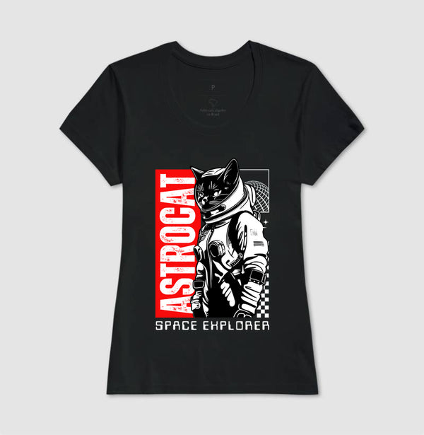 Camiseta Astrocat Space Explorer