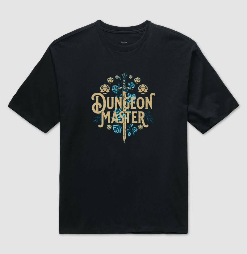 Camiseta Oversized RPG Dungeon Master