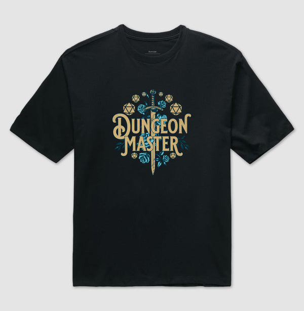 Camiseta Oversized RPG Dungeon Master
