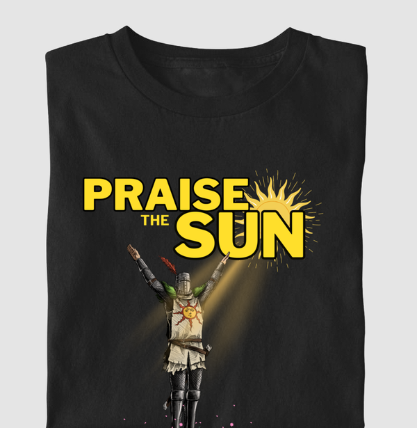Camiseta Solaire Praise The Sun Dark Souls