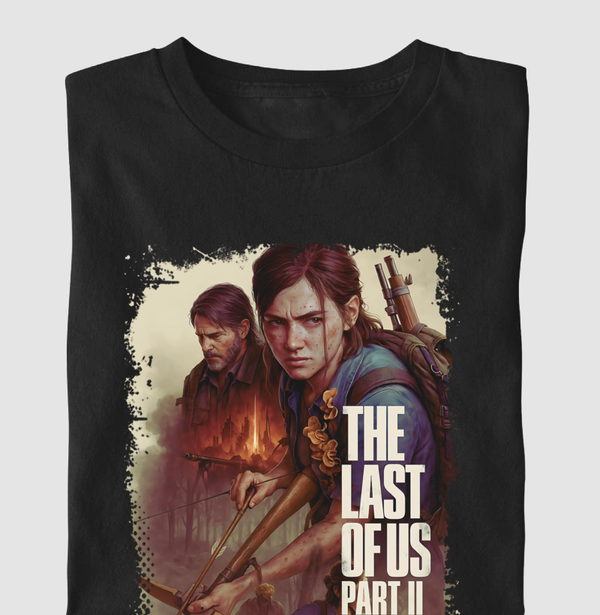 Camiseta Ellie e Joel The Last Of Us Part II