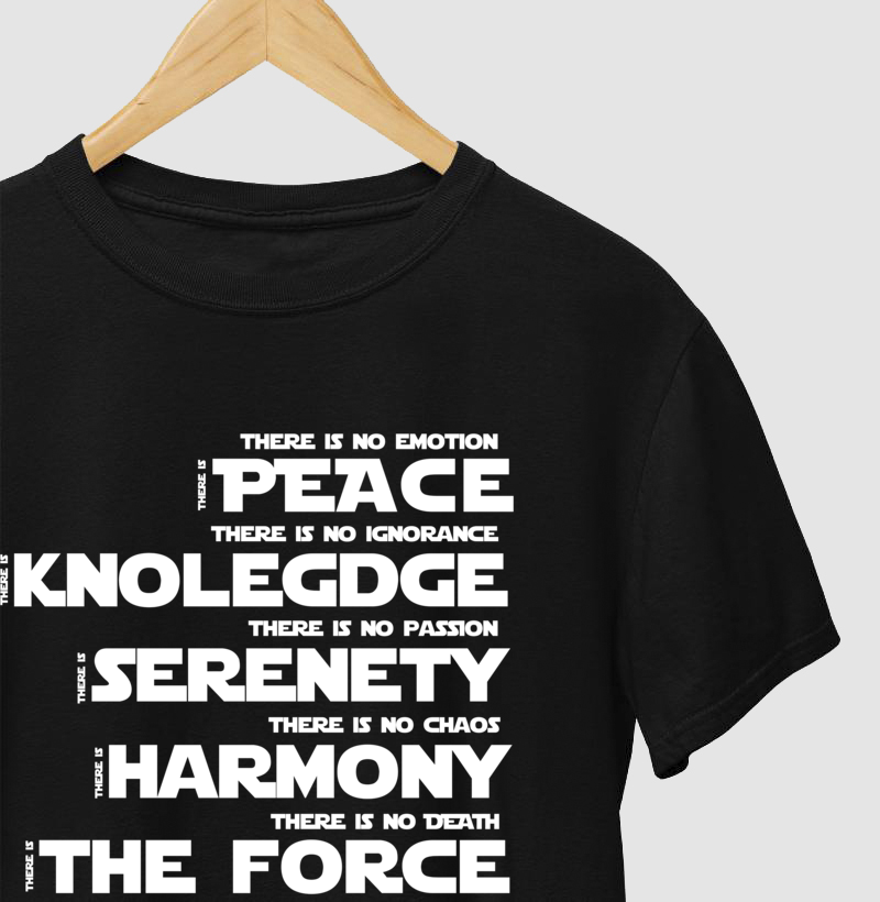 Camiseta Jedi Harmony