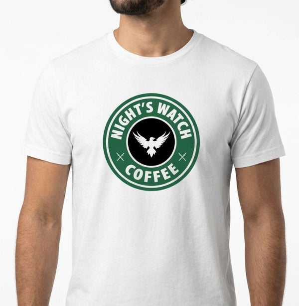 Camiseta Game of Thrones Night Watch Coffee