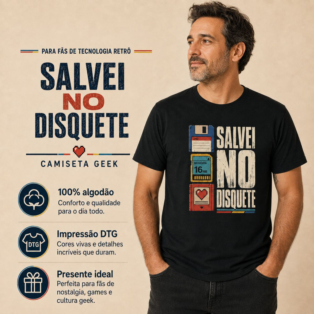 Camiseta Salvei No Disquette